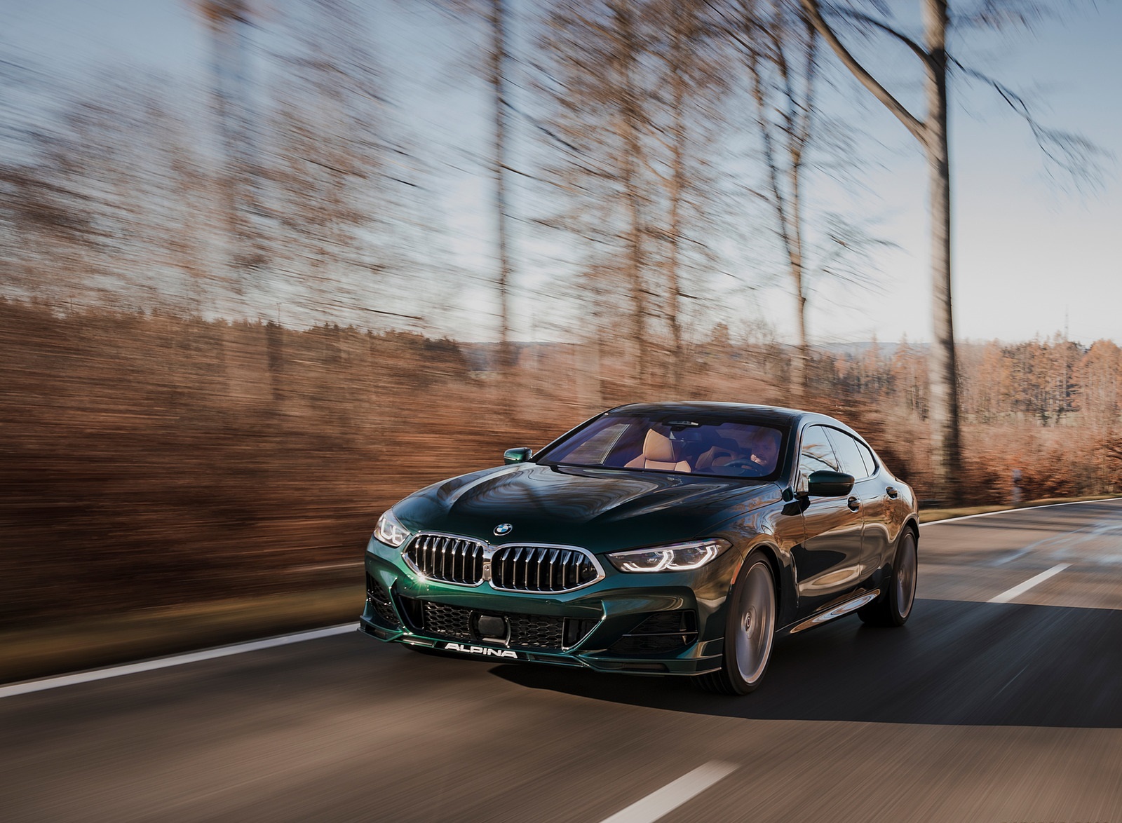 2022 ALPINA B8 Gran Coupé Front Three-Quarter Wallpapers  (6)