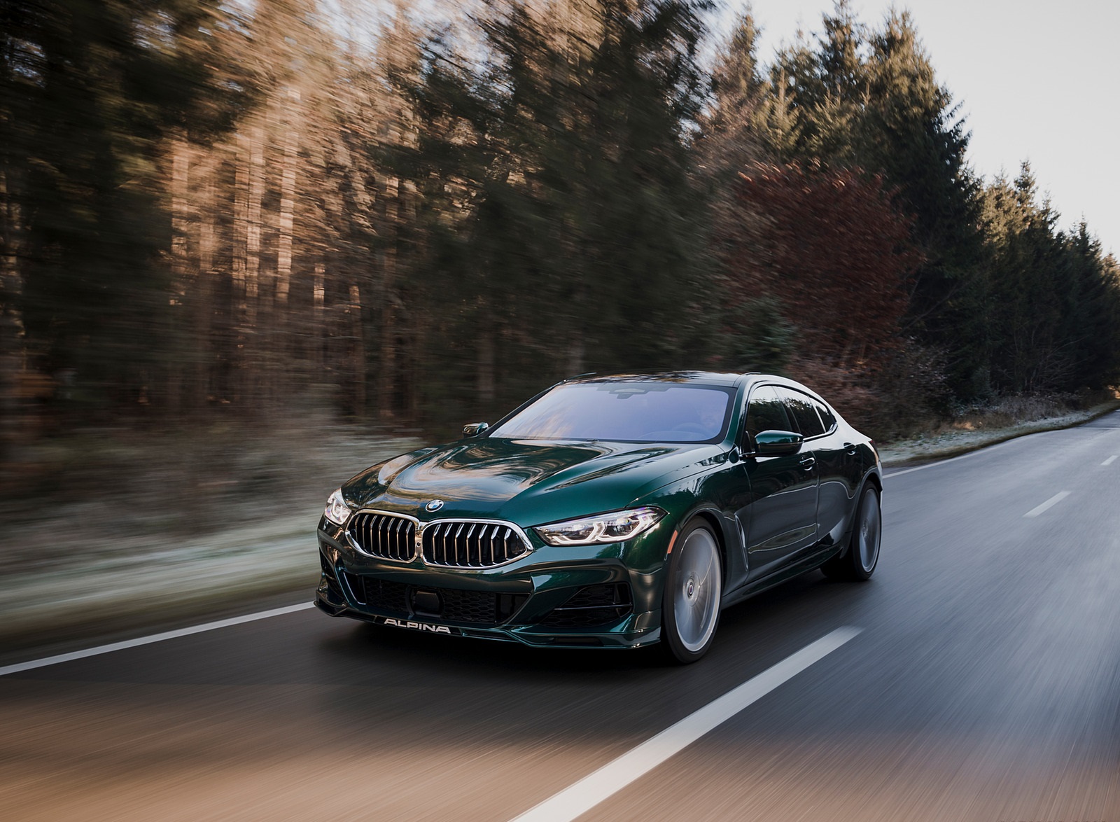 2022 ALPINA B8 Gran Coupé Front Three-Quarter Wallpapers  (7)