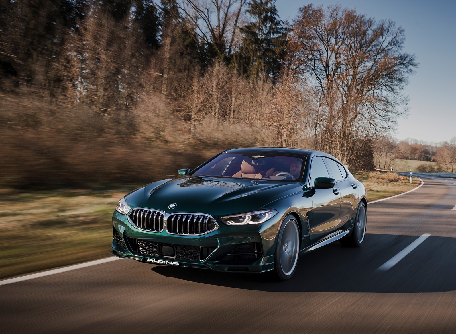 2022 ALPINA B8 Gran Coupé Front Three-Quarter Wallpapers  (8)