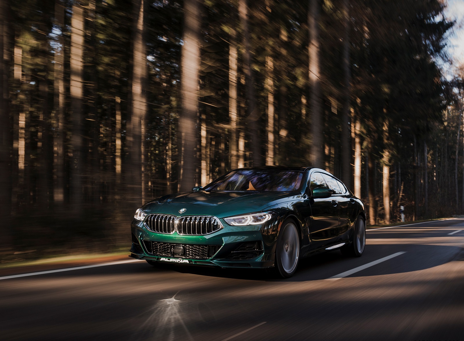 2022 ALPINA B8 Gran Coupé Front Three-Quarter Wallpapers (9)