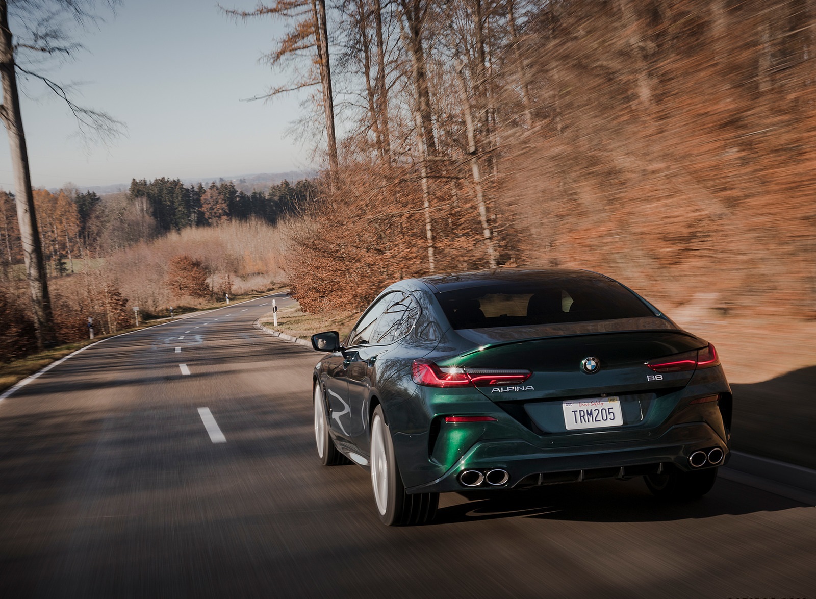 2022 ALPINA B8 Gran Coupé Rear Wallpapers (3)