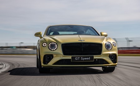 2022 Bentley Continental GT Speed (Color: Julep) Front Wallpapers 450x275 (113)