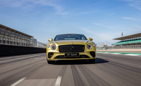 2022 Bentley Continental GT Speed (Color: Julep) Front Wallpapers 450x275 (106)