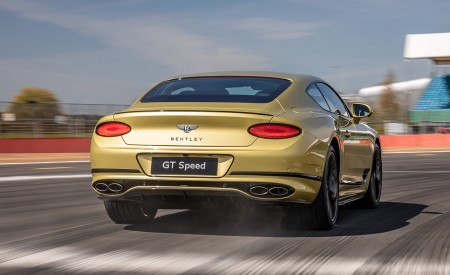 2022 Bentley Continental GT Speed (Color: Julep) Rear Wallpapers 450x275 (107)