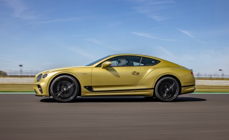 2022 Bentley Continental GT Speed (Color: Julep) Side Wallpapers 450x275 (110)