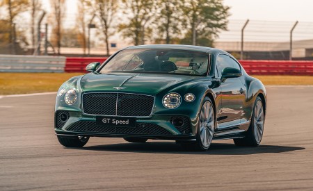 2022 Bentley Continental GT Speed (Color: Verdant) Front Wallpapers  450x275 (129)