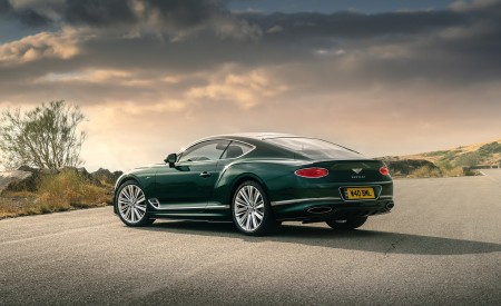 2022 Bentley Continental GT Speed Rear Three-Quarter Wallpapers 450x275 (55)