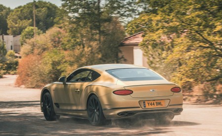 2022 Bentley Continental GT Speed Rear Three-Quarter Wallpapers 450x275 (29)