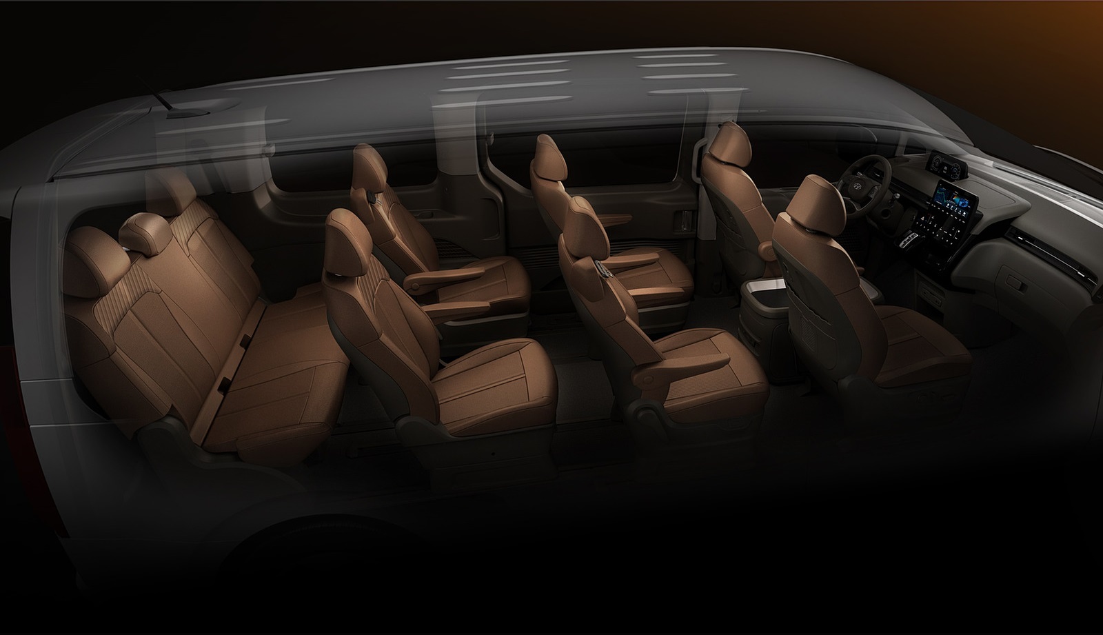 2022 Hyundai Staria Interior Wallpapers (14)