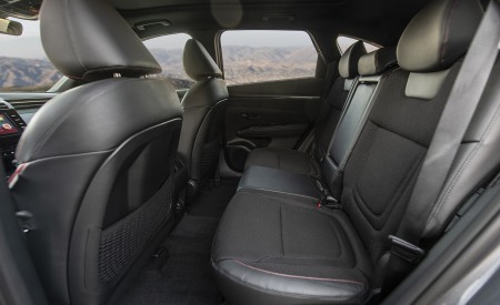 2022 Hyundai Tucson N Line Interior Rear Seats Wallpapers 450x275 (40)