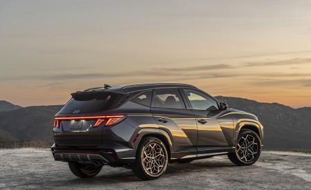 2022 Hyundai Tucson N Line Rear Three-Quarter Wallpapers  450x275 (7)