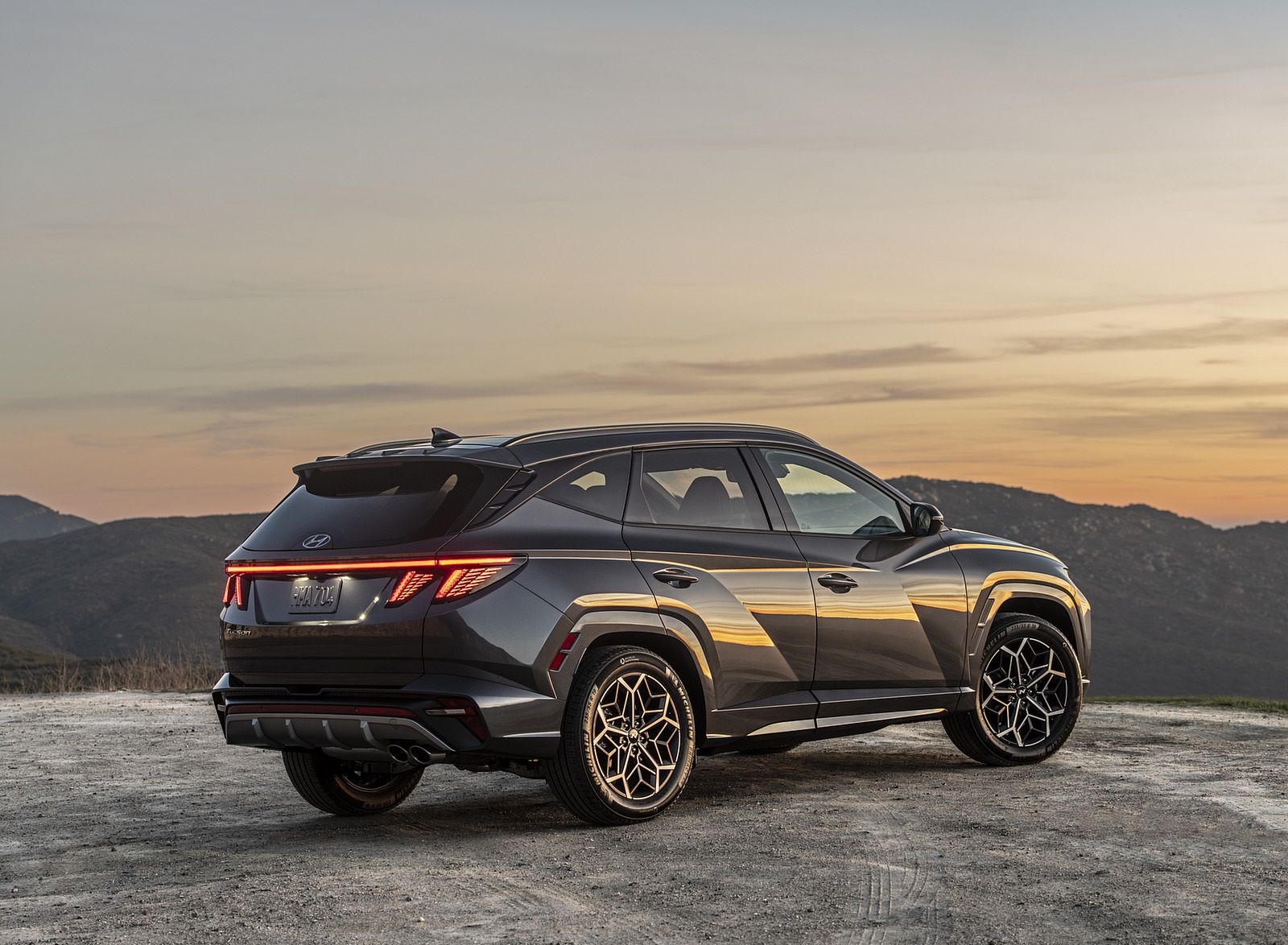 2022 Hyundai Tucson N Line Rear Three-Quarter Wallpapers  (7)