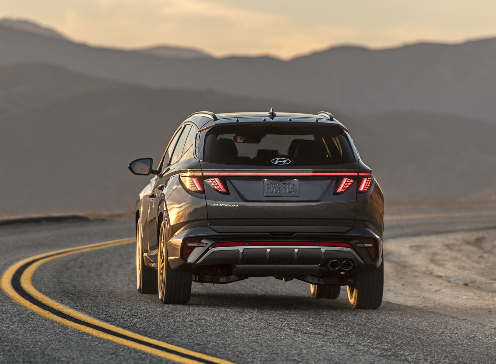 2022 Hyundai Tucson N Line Rear Wallpapers (4)
