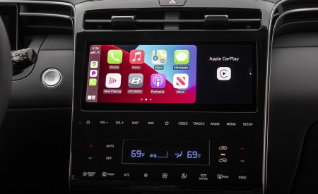 2022 Hyundai Tucson Plug-In Hybrid Central Console Wallpapers  450x275 (41)