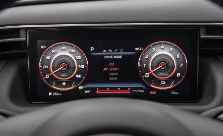 2022 Hyundai Tucson Plug-In Hybrid Digital Instrument Cluster Wallpapers  450x275 (33)