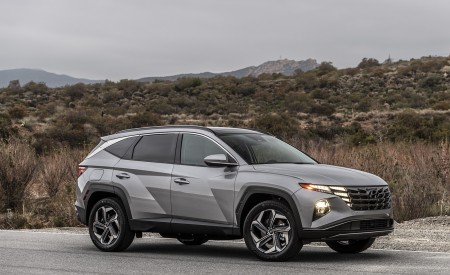 2022 Hyundai Tucson Plug-In Hybrid Front Three-Quarter Wallpapers 450x275 (5)