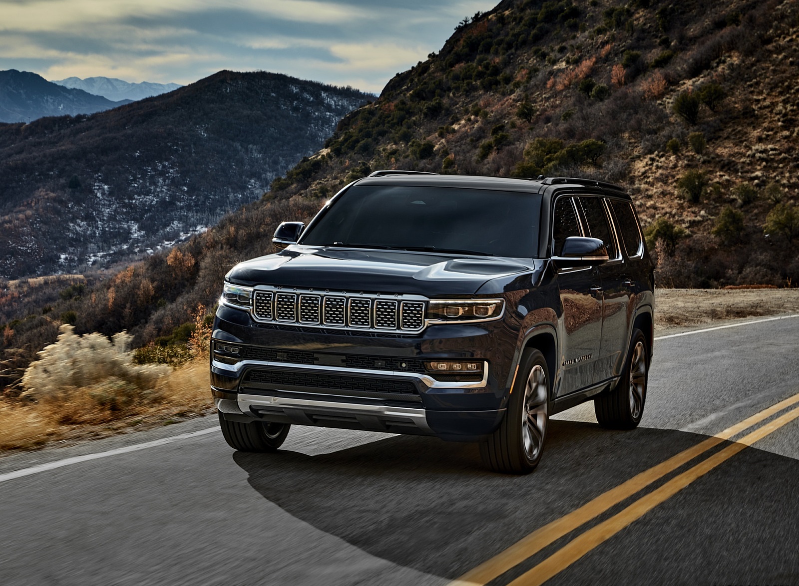 2022 Jeep Grand Wagoneer Front Wallpapers  (4)