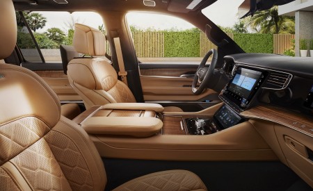 2022 Jeep Grand Wagoneer Interior Front Seats Wallpapers  450x275 (101)