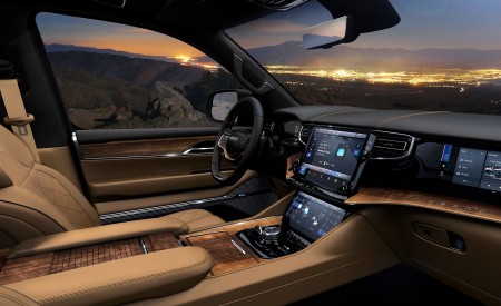 2022 Jeep Grand Wagoneer Interior Wallpapers  450x275 (68)