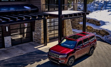 2022 Jeep Wagoneer Front Three-Quarter Wallpapers  450x275 (41)