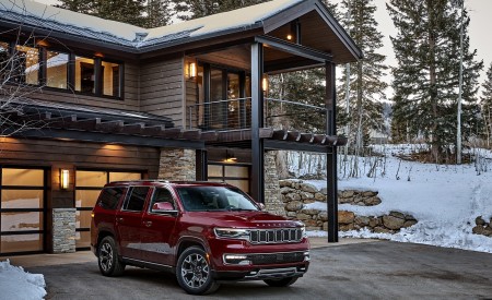 2022 Jeep Wagoneer Front Three-Quarter Wallpapers  450x275 (40)