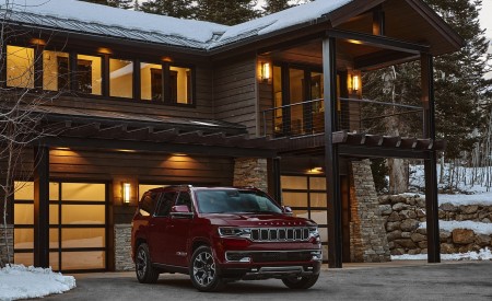 2022 Jeep Wagoneer Front Three-Quarter Wallpapers  450x275 (39)