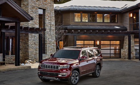 2022 Jeep Wagoneer Front Three-Quarter Wallpapers 450x275 (38)