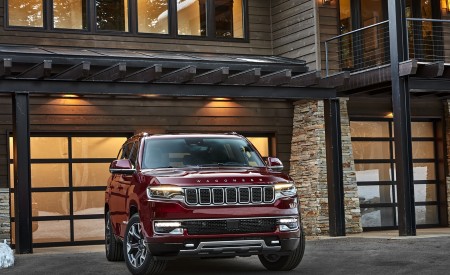 2022 Jeep Wagoneer Front Wallpapers 450x275 (37)