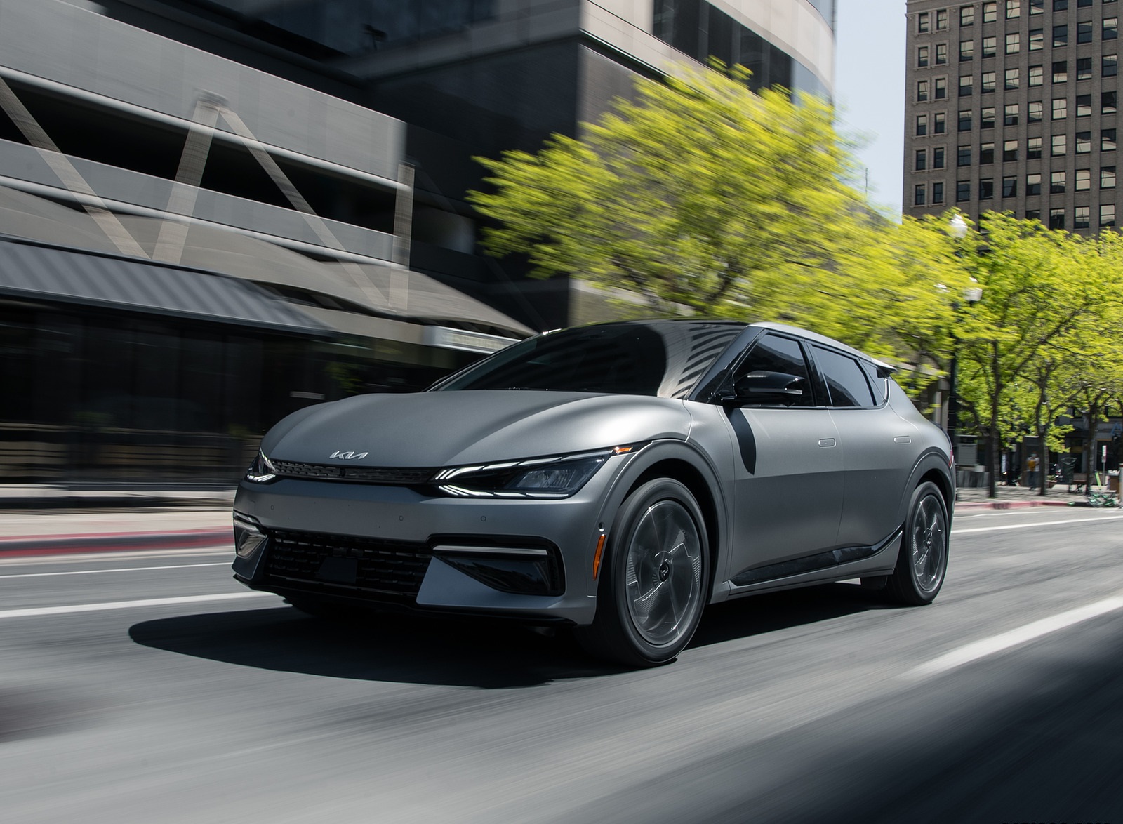 2022 Kia EV6 Front Three-Quarter Wallpapers (15)