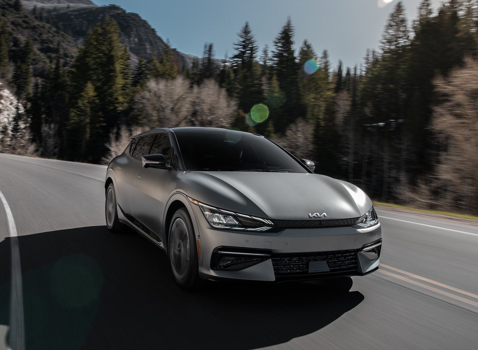 2022 Kia EV6 Front Wallpapers (1)