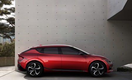 2022 Kia EV6 GT-Line Side Wallpapers 450x275 (2)