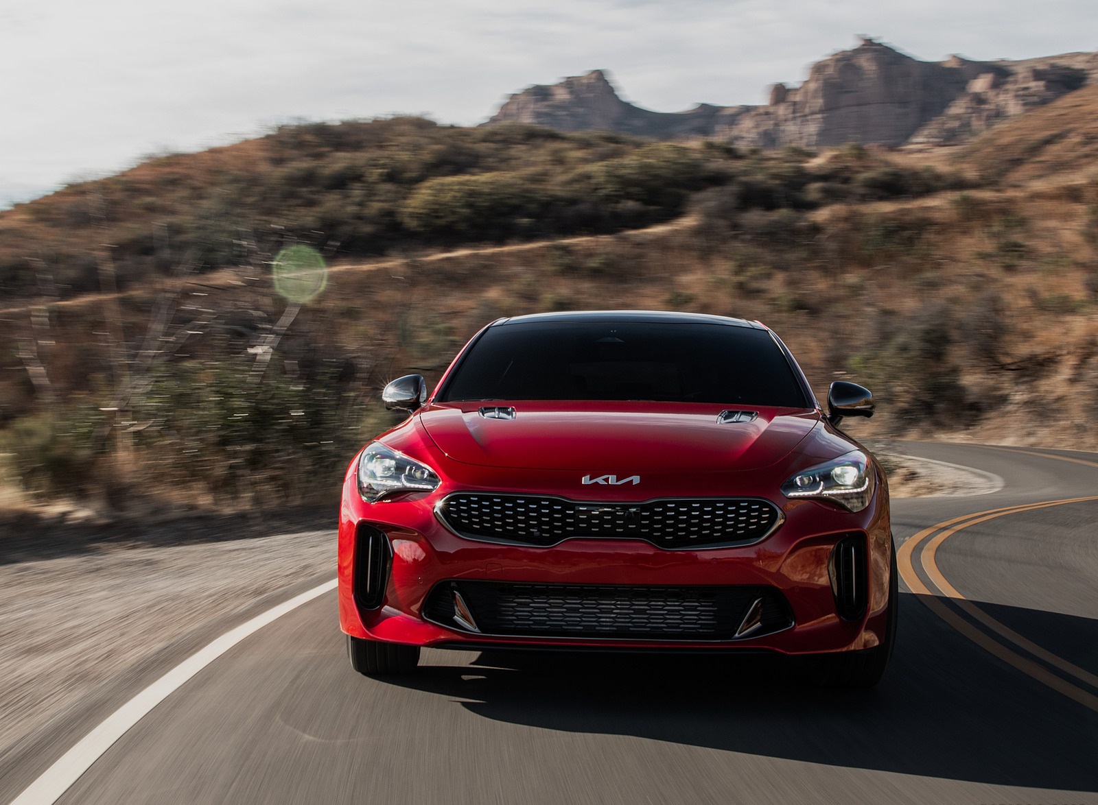 2022 Kia Stinger GT Front Wallpapers  (3)