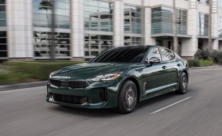 2022 Kia Stinger GT-Line Front Three-Quarter Wallpapers 450x275 (6)