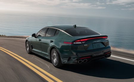 2022 Kia Stinger GT-Line Rear Three-Quarter Wallpapers 450x275 (4)
