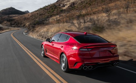2022 Kia Stinger GT Rear Three-Quarter Wallpapers  450x275 (10)