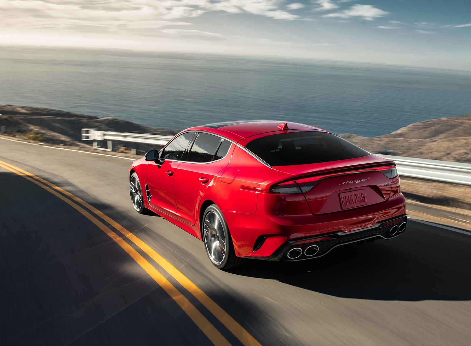 2022 Kia Stinger GT Rear Three-Quarter Wallpapers  (5)