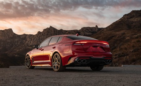 2022 Kia Stinger GT Rear Three-Quarter Wallpapers 450x275 (16)