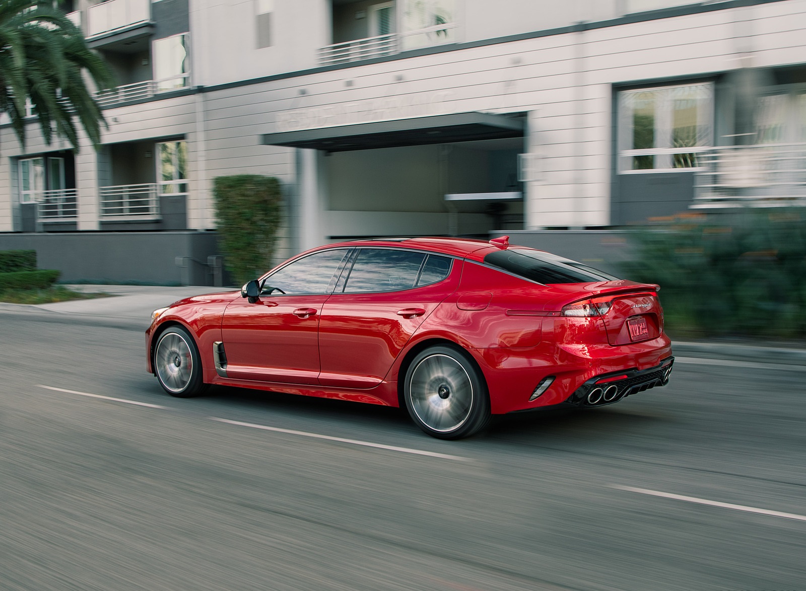 2022 Kia Stinger GT Rear Three-Quarter Wallpapers (8)