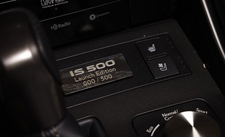 2022 Lexus IS 500 F Sport Performance Launch Edition Interior Detail Wallpapers 450x275 (42)