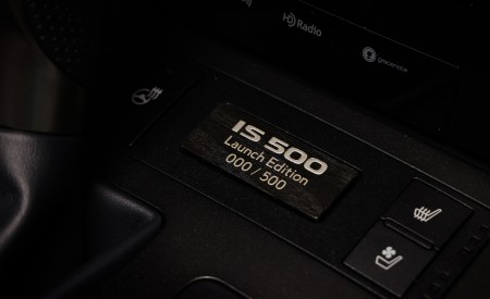 2022 Lexus IS 500 F Sport Performance Launch Edition Interior Detail Wallpapers 450x275 (44)