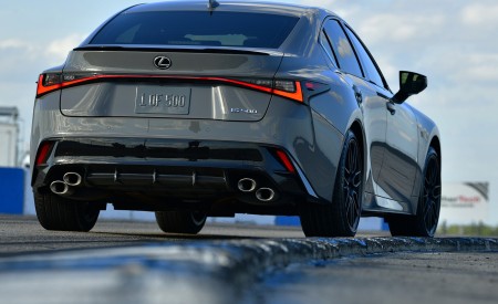 2022 Lexus IS 500 F Sport Performance Launch Edition Rear Wallpapers 450x275 (11)