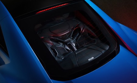 2021 Acura NSX Long Beach Blue Pearl Engine Wallpapers 450x275 (11)
