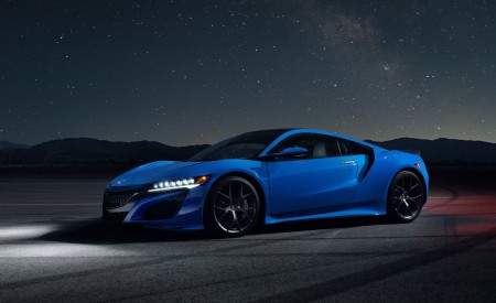 2021 Acura NSX Long Beach Blue Pearl Front Three-Quarter Wallpapers  450x275 (5)