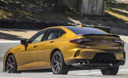 2021 Acura TLX Type S Rear Three-Quarter Wallpapers 450x275 (4)