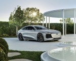 2021 Audi A6 e-tron Concept (Color: Helio Silver) Front Three-Quarter Wallpapers 150x120 (14)