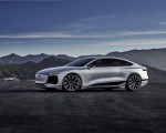 2021 Audi A6 e-tron Concept (Color: Helio Silver) Front Three-Quarter Wallpapers 150x120 (8)