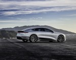 2021 Audi A6 e-tron Concept (Color: Helio Silver) Rear Three-Quarter Wallpapers  150x120 (11)