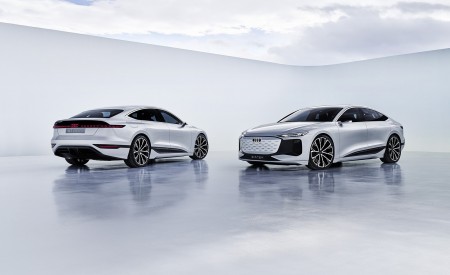 2021 Audi A6 e-tron Concept (Color: Helio Silver) Wallpapers  450x275 (36)