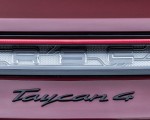 2021 Porsche Taycan 4 Cross Turismo (Color: Cherry Metallic) Badge Wallpapers 150x120