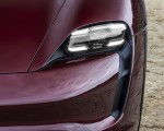 2021 Porsche Taycan 4 Cross Turismo (Color: Cherry Metallic) Headlight Wallpapers 150x120